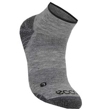 Men's Ecco Golf Ankle Socks Silver / Grey | USA 833SGL